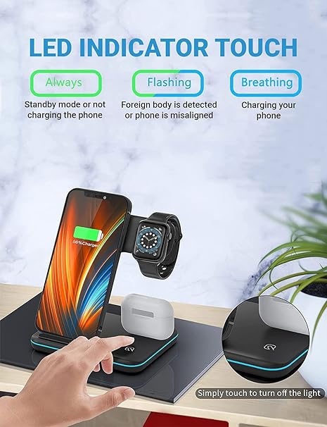 3-in-1 Wireless Charging Station